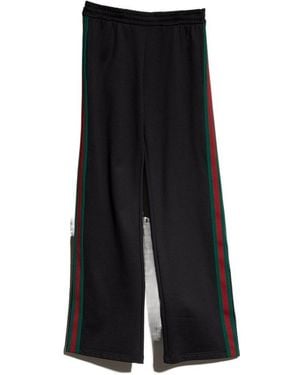 Gucci Web Leisure Trousers - Black