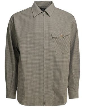 Comme des Garçons Comme Des Garçons Homme Chequered Overshirt Jacket - Grey