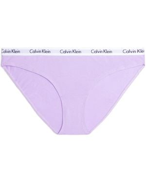 Calvin Klein Carousel Bikini Bottoms - Purple