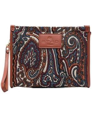 Etro Jacquard Fabric Nécessaire - Multicolour