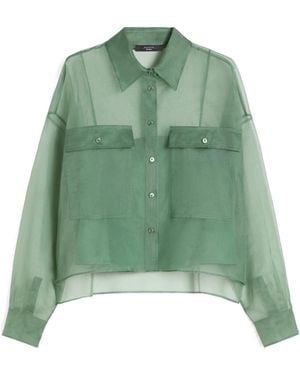 Weekend by Maxmara Colomba Pocket Shirt - Green