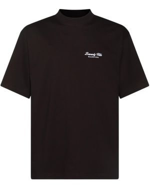 バレンシアガ ミディアムフィット TACKY VINTAGE JERSEY Balenciaga Balenciaga Vintage Jersey T-Shirt in Black | Lyst
