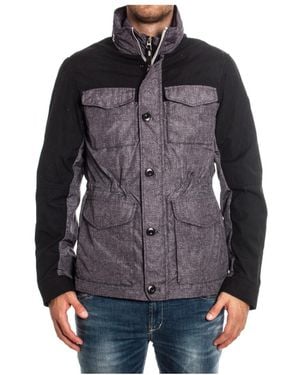 Armani Jeans Long Sleeve Casual Jacket - Grey