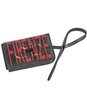 Ferragamo Alphabet Printed Wallet - Multicolour