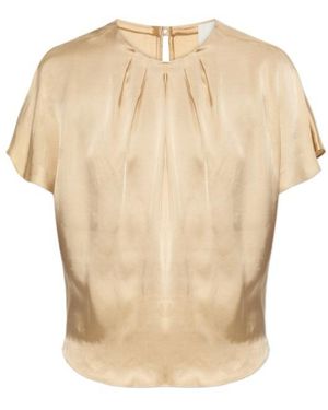Isabel Marant Short Sleeve Top - Natural