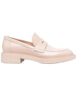 Gianvito Rossi Harris Leather Loafers - Pink