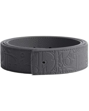 Dior Reversible Belt Strap - White