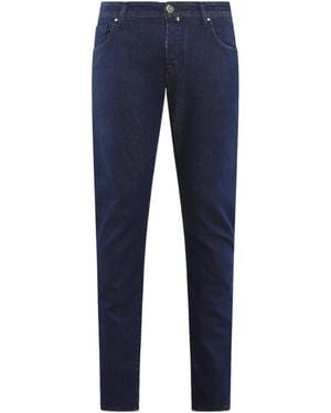 Jacob Cohen Belt-Tethered Jeans - Blue