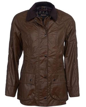 Barbour Long-Sleeved Casual Jacket - Brown