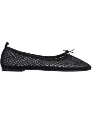Repetto Garance Mesh Ballet Flats - Black