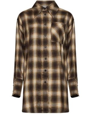 Co. Long-Sleeved Plaid Shirt - Multicolour