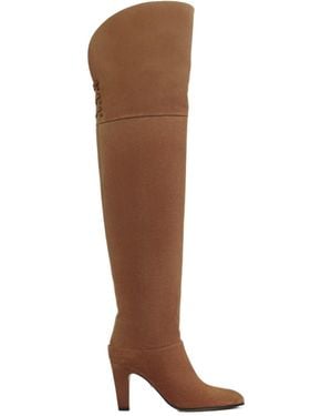 Chloé Eve Thigh High Boot - Brown