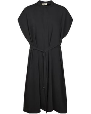 Herno Short Shirt Dress - Black