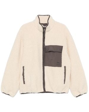 Maison Kitsuné Long-Sleeve Casual Jacket - Natural