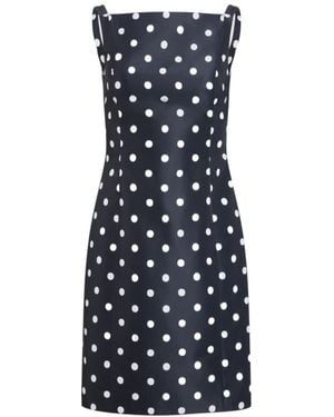 Patou Pencil Midi Dress - Blue