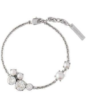Givenchy Crystal Pearl Bracelet - Metallic