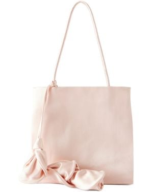 Magda Butrym Julia Satin Tote - Pink