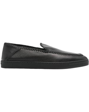 Giorgio Armani Galleria 3 Slip-On Loafers - Black