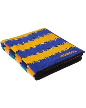 Missoni Striped Beach Towel - Blue