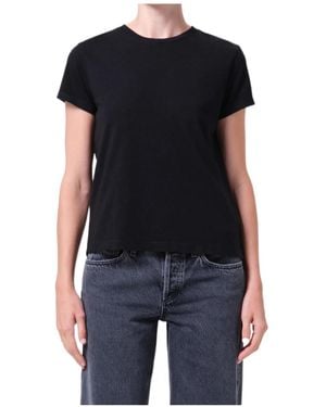 Agolde Cotton Tee - Black
