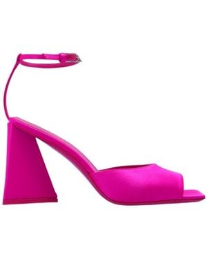 The Attico The Piper Heeled Sandals - Pink