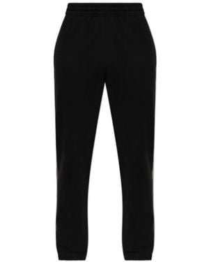 Burberry Elastic Waist Sports Trousers - Black