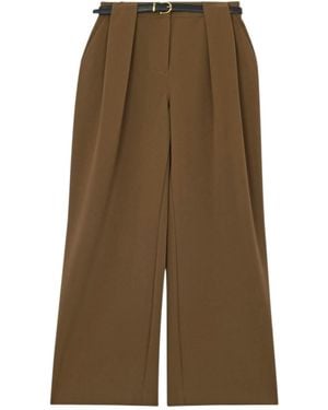 Twinset Logo Casual Trousers - Green