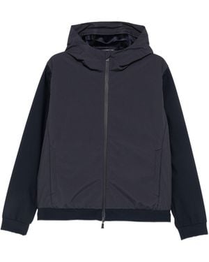 Herno Hooded Jacket - Blue