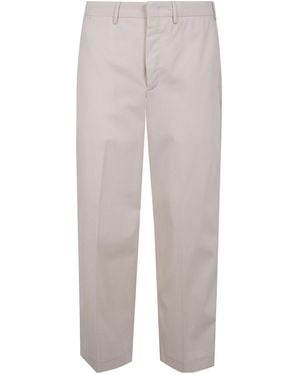 PT01 Straight-Leg Cotton Pants - Gray