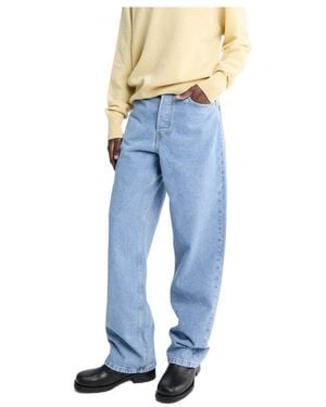 Dries Van Noten Belt Loop Jeans - Blue