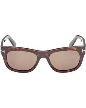Tom Ford トム フォード アイウェア スクエアフレーム サングラス - Multicolor