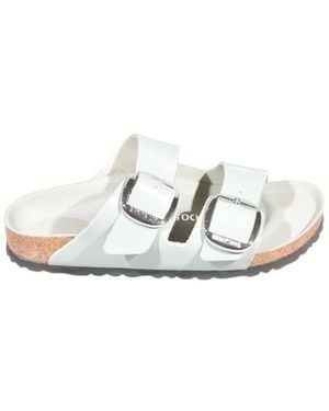 Birkenstock Arizona Buckle-Strap Sandals - White