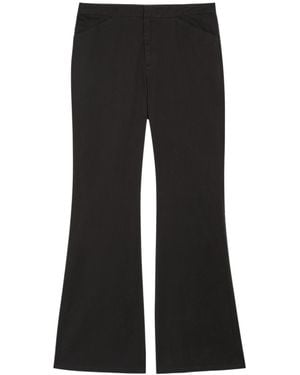 Vince Stretch Cotton Pants - Black