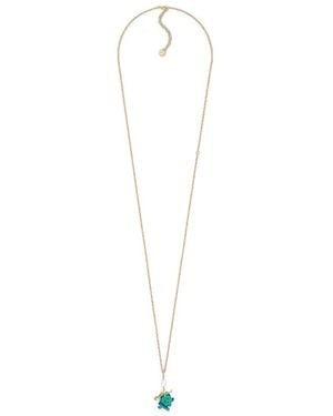 Dior Toile De Jouy Voyage Long Necklace - White