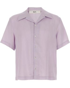 Séfr Short-Sleeved Shirt - Purple