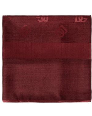 Dolce & Gabbana Logo Scarf - Red