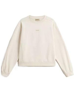 Woolrich Fleece Crew-Neck Sweatshirt - Natural