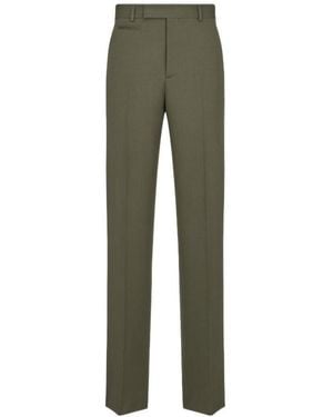 Dior Logo Casual Trousers - Green