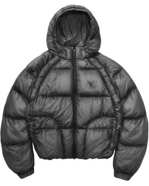 Represent Hooded Down Jacket - Gray