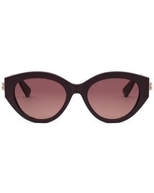 BVLGARI Cat-Eye Sunglasses - Brown