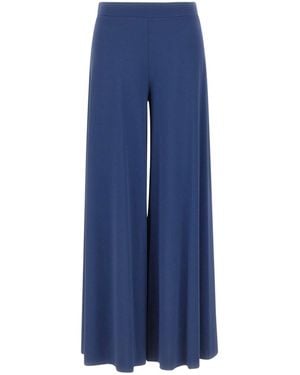 Kaos Elastic Waist Casual Pants - Blue