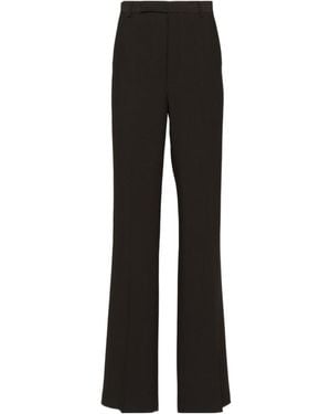 Rick Owens Tailored Straight-Leg Pants - Black