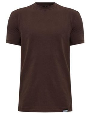 DSquared² Short-Sleeved T-Shirt - Brown