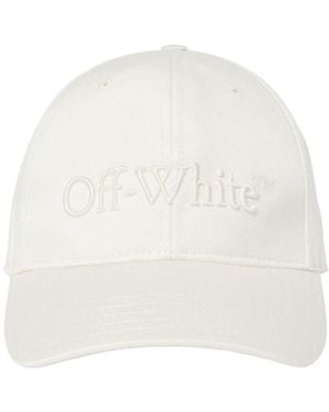 Off-White c/o Virgil Abloh Drill Logo Bksh Baseball Cap - White