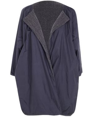 Daniela Gregis 'Spezia' Washed Reversible Coat - Blue