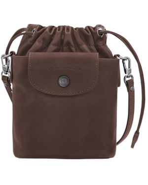 Longchamp Le Pliage Xtra Xs Bucket Bag - Brown