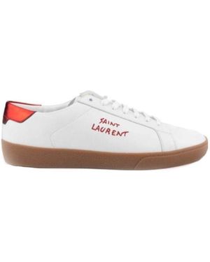 Saint Laurent Court Classic Sl/06 Trainers - White