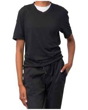 James Perse V-Neck T-Shirt - Black
