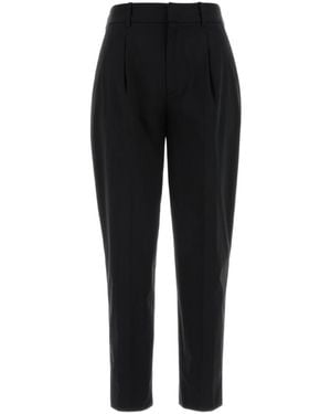 Pt Pantaloni Pt Torino Daisy Tapered Trousers - Black