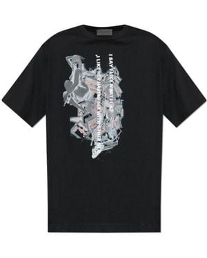 Yohji Yamamoto Crew Neck T-Shirt - Black